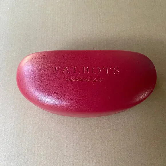 Talbots Red Sunglasses Case - Picture 4 of 7